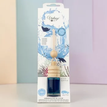 CARTON DE 12 🌊 DÉSODORISANT VOITURE VINTAGE HOME – OCEAN (6,2 ML) – Image 2