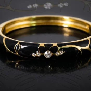 ✨ Bracelet Jonc Haut de Gamme En Acier Inoxydable – Ouverture à Ressort Haute Qualité – Image 2