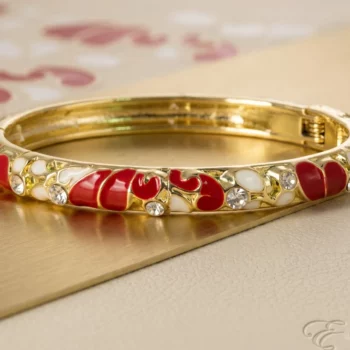 ✨ Bracelet Jonc Haut de Gamme En Acier Inoxydable – Ouverture à Ressort Haute Qualité – Image 2