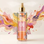 🌸 Carton de 12 Brumes Corporelles 250ml "01 Creamy Rose" – Brazilian Collection by Prady