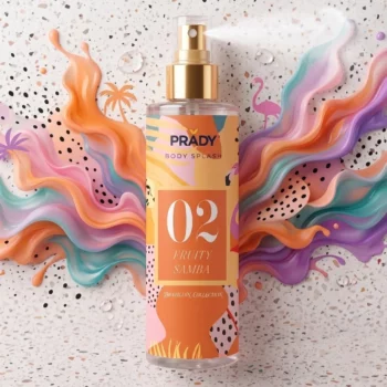 🌸 Brumes Corporelles 250ml "02 Fruity Samba" – Brazilian Collection by Prady