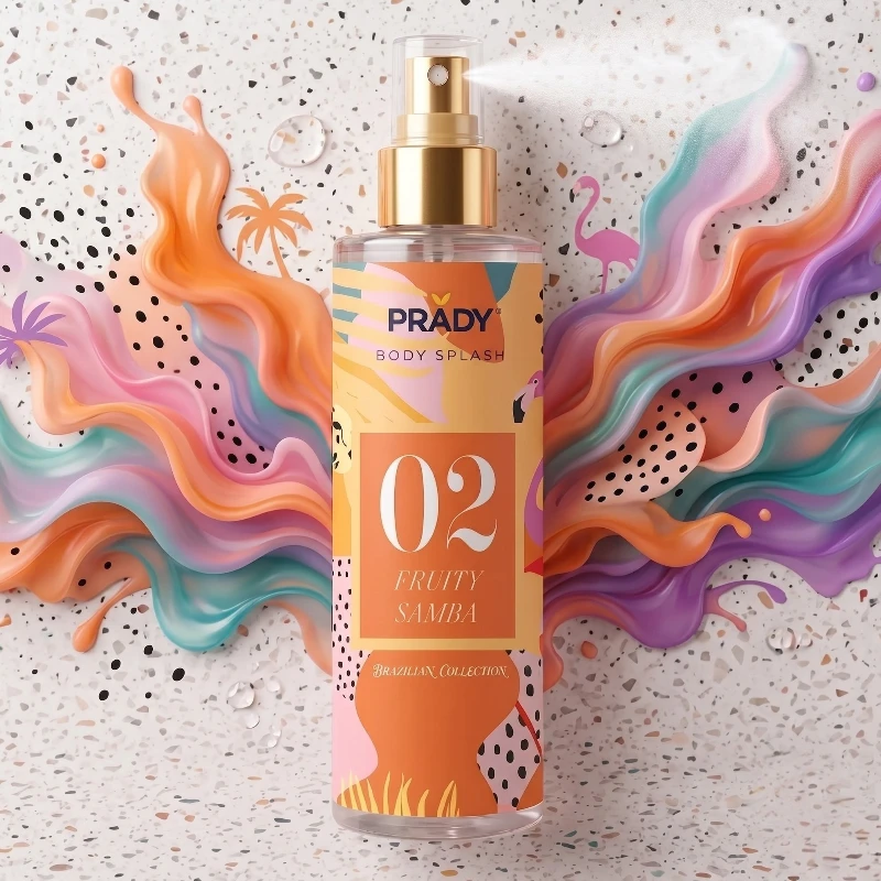 brume corporelle prady fruity samba 02 🌸 Brumes Corporelles 250ml "02 Fruity Samba" – Brazilian Collection by Prady – Image 1