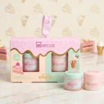 Lot de 6👄Coffret 2 Pièces pour les Lèvres "Petits Délices" – La Routine Beauté Ultra-Gourmande ! 🍰