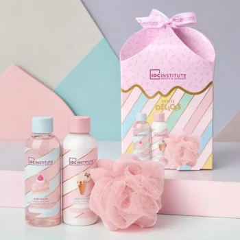 🍦 COFFRET 3 PIECES PETITS DÉLICES PURE BLISS SHOWER SET - IDC INSTITUTE 🍰 – Image 2