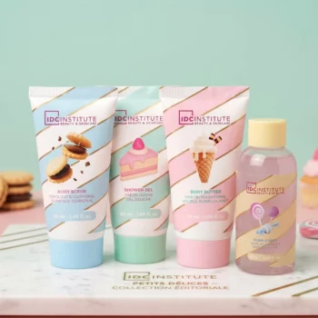 🍰 Ensemble 4 pièces délices spa-bain moussant /exfoliant - IDC Institut 🍭 – Image 2