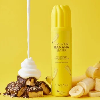 LOT DE 6 🍌❄️ MOUSSE CHANTILLY DE DOUCHE – BANANE GLACÉE (250ML) – BIOVÈNE BARCELONA 🧴 – Image 2