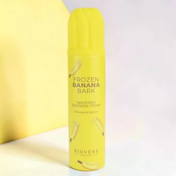 LOT DE 6 🍌❄️ MOUSSE CHANTILLY DE DOUCHE – BANANE GLACÉE (250ML) – BIOVÈNE BARCELONA 🧴 – Image 3