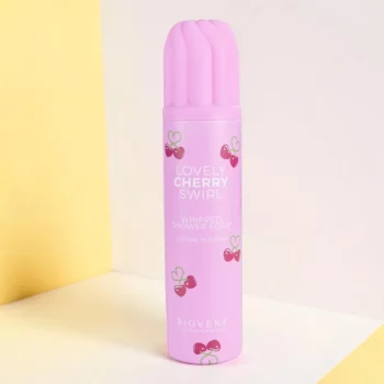 LOT DE 6 🍒🍦 MOUSSE CHANTILLY DE DOUCHE – CERISE (250ML) – BIOVÈNE BARCELONA 🧴 – Image 3