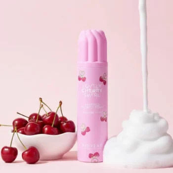 LOT DE 6 🍒🍦 MOUSSE CHANTILLY DE DOUCHE – CERISE (250ML) – BIOVÈNE BARCELONA 🧴 – Image 2