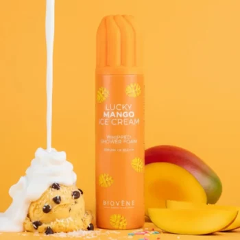 LOT DE 6 🥭🍦 MOUSSE CHANTILLY DE DOUCHE – GLACE À LA MANGUE (250ML) – BIOVÈNE BARCELONA 🧴 – Image 2