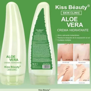 LOT DE 6 🌿✨ CRÈME HYDRATANTE ALOE VERA (270ML) – KISS BEAUTY SKIN CLINIC – Image 2