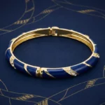 ✨ Bracelet Jonc Haut de Gamme En Acier Inoxydable – Ouverture à Ressort Haute Qualité