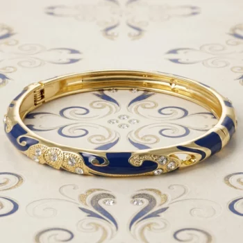 ✨ Bracelet Jonc Haut de Gamme En Acier Inoxydable – Ouverture à Ressort Haute Qualité