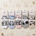 Lot de 12 Paires 🧦 CHAUSSETTES COURTES FEMME CRITTER "PANDA" ✨ "Qualité Premium"
