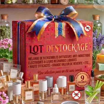 🦟 Lot Déstockage de 9 Pièces Anti-Moustiques – Prises & Recharges (Haute Valeur de Revente)