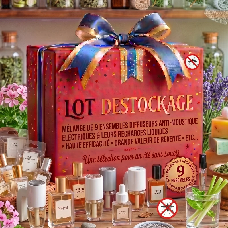 lot destockage anti moustique (1) 🦟 Lot Déstockage de 9 Pièces Anti-Moustiques – Prises & Recharges (Haute Valeur de Revente) – Image 1