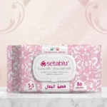 Lot de 6 🕌 Paquets de 80 Lingettes Humidifiées Aura - Setablu