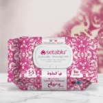 Lot de 6 🕌 Paquets de 80 Lingettes Humidifiées Aura Candy - Setablu