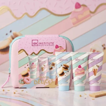 🍰 Trousse de soins "Sweet Essentials" 3 PIÈCES - IDC INSTITUTE 🍭