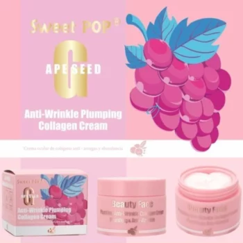 Lot de 12 🍇 CRÈME POUR LE VISAGE COLLAGÈNE 50ml - Sweet POP✨ – Image 2