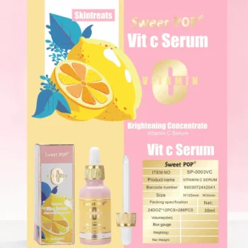 Lot de 12 🍋 Sérum Visage à La Vitamine C 30ml – Vit C Serum - Sweet POP✨ – Image 2