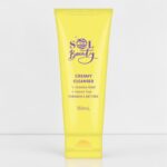 💛 Nettoyant Crémeux Sol Beauty à la Racine de Réglisse & Thé Vert (150 ml) : Nettoyage Doux, Éclat & Traitement Apaisant ! ✨ 🧼