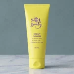 💛 Nettoyant Crémeux Sol Beauty à la Racine de Réglisse & Thé Vert (150 ml) : Nettoyage Doux, Éclat & Traitement Apaisant ! ✨ 🧼