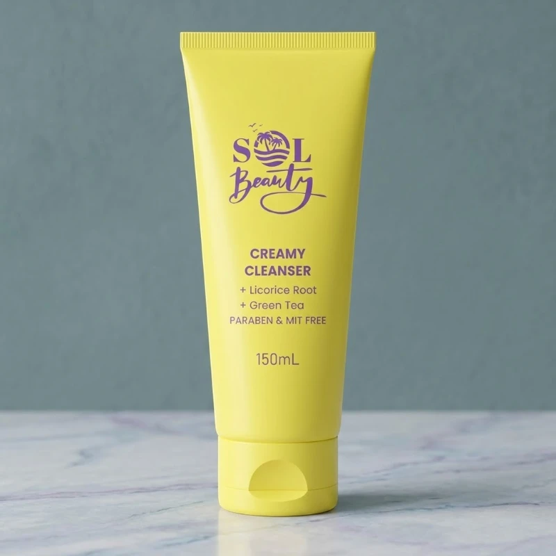 5013692294454.jfif 💛 Nettoyant Crémeux Sol Beauty à la Racine de Réglisse & Thé Vert (150 ml) : Nettoyage Doux, Éclat & Traitement Apaisant ! ✨ 🧼 – Image 1