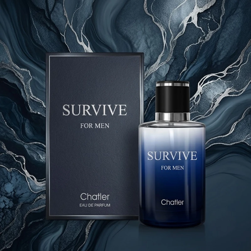 5901801108535.jfif Eau de Toilette Homme SURVIVE 100ml – CHATLER – Image 1