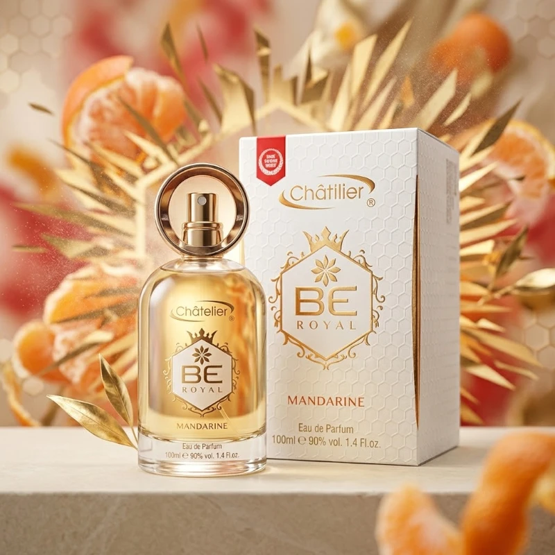 5901801113096.jfif Eau de Toilette Homme BE ROYAL MANDARINE 100ml – CHATLER – Image 1