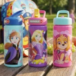 Lot de 6 : Gourde Enfant Réutilisable Personnages – Disney