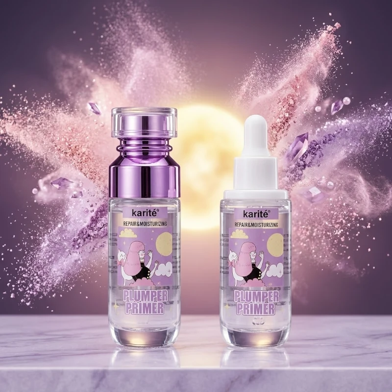 68418-47.jfif Lot de 12 🌙✨ Teint Lisse & Effet Repulpant : Base de Maquillage Plumper Primer Karité® (40ml) 🐱💜 – Image 1