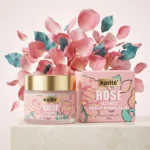 Lot de 6 🌹✨ Douceur Royale & Teint Frais : Baume Démaquillant à l'Essence de Rose Karité® (80g) 🌸💖