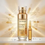 Lot de 12 ✨🧴 Teint Parfait & Effet Liftant ! Base de Maquillage au Collagène Kiss Beauty® (40ml) 🧬