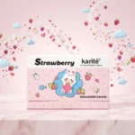 Lot de 24 🍓✨ Teint Mat & Parfum Sucré ! Papiers Absorbants à la Fraise Karité® (100 pcs) ✨🐰