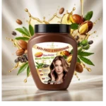 🌿 Masque Capillaire Professionnel Argan, Beurre de Karité & Huile de Ricin Noir (1000ml) 🚀