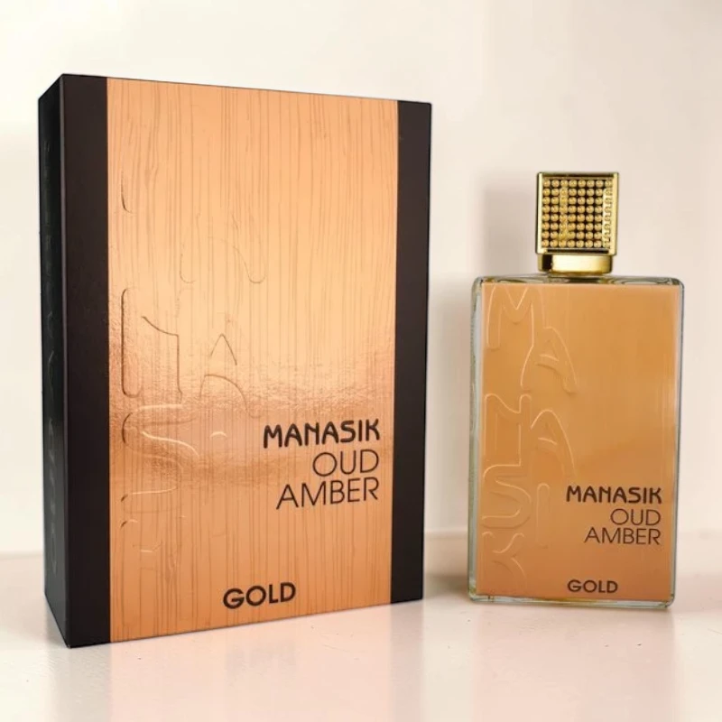 8439627641303 Eau de Parfum Unisexe 100ml✨MANASIK OUD AMBER GOLD – Image 1
