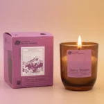Lot de 8 - Bougie parfumée Cherry Blossom 110 g – La Casa de los Aromas