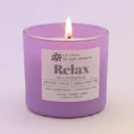 🕯️ Présentoir de 6 Bougies Parfumées en Pot de Verre "Relax - Lavande" (90g) – La Casa de los Aromas 💜