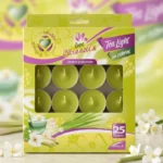 Lot de 6 🦟 Boites de 25 petites bougies a la citronnelle anti moustique ✨