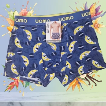 đ„ Lot de 24 Boxer Homme Banane, 4 Couleurs DiffĂ©rentes et Taille MĂ©langĂ©e, M au 3XL â Image 3