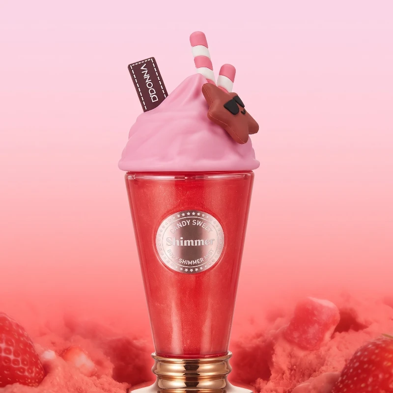 brume corporelle shimmer ddonna candy sweet 🍓 Brume Corporelle Pailletée Candy Sweet - DDonna 200ml : Faites Scintiller Votre Quotidien ! ✨ – Image 1