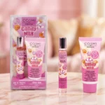🍬 Présentoir de 12 Coffrets Mini Set Parfum Roll-On & Crème Mains COSMI Premium "Candy Milk" (8 ml + 25 ml) : Douceur Sucrée ✨ 🍯