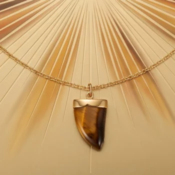 Collier Avec Pendentif Dent Choco – Image 3