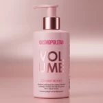 🧴 Lot de 3 Après-Shampooings Pompe (400 ml) VOLUME – Cosmopolitan 🌸