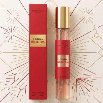 🌟Revente Premium🌟 Présentoir de 20 : Eaux de Parfum Femme 33ml "DONNA INTREPIDA" - Reyes Queens – Image 2