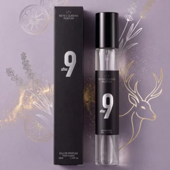 🌟Revente Premium🌟 Présentoir de 20 : Eaux de Parfum Homme 33ml "after 9" - Reyes Queens