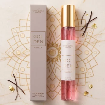 🌟Revente Premium🌟 Lot de 6 : Eaux de Parfum Unisex 33ml "GOL DEN VANILLA" - Reyes Queens