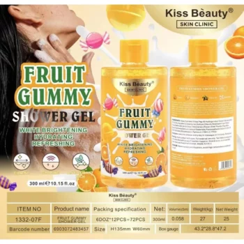 Lot de 6 🍦🍬🍒 Gel douche Bonbon Fruité, 300ml ✨ – Image 2