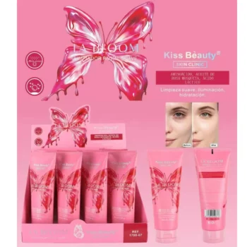 🍬 Lot de 12 Gels Exfoliants Visage ☁️ La Bloom - Kiss Beauty 120g : Peau Douce & Teint Éclatant ! ✨ 🌸 – Image 2
